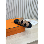 Hermes, Chypre, Men's Sandal, Brown