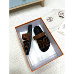Hermes, Chypre, Men's Sandal, Brown