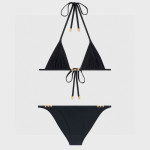 Celine, Women's Bikini, Black