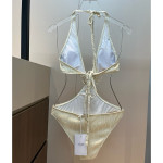 Celine, Women's Swimsuit, White