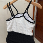 Chanel, Women's Swimsuit, Black