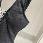 Chanel, Women's Swimsuit, Black