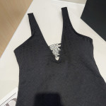 Chanel, Women's Swimsuit, Black