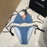 Chanel, Women's Bikini, Blue