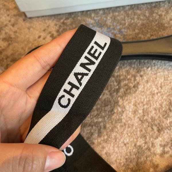 Chanel, Women's Swimsuit, Black