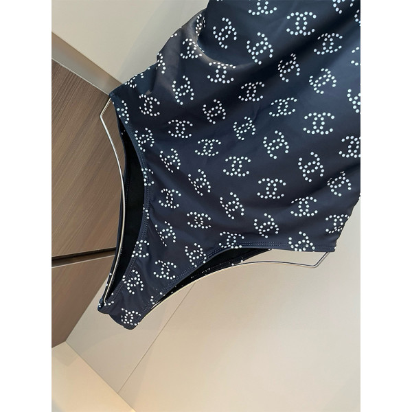Chanel, Women's Swimsuit, Black