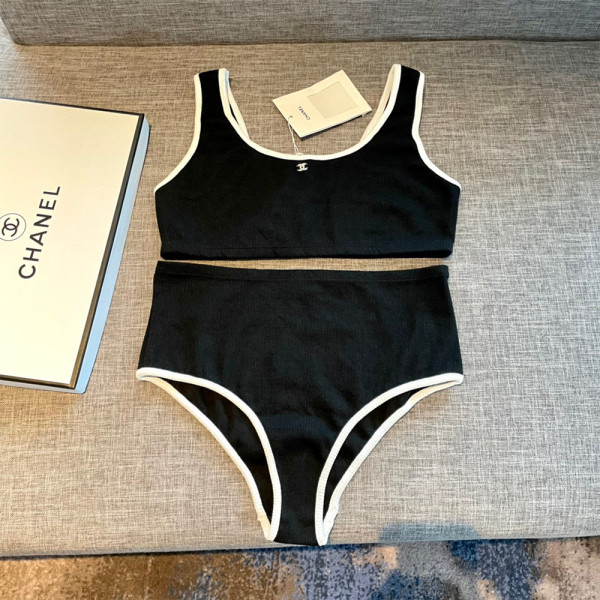 Chanel, Women's Bikini, Black