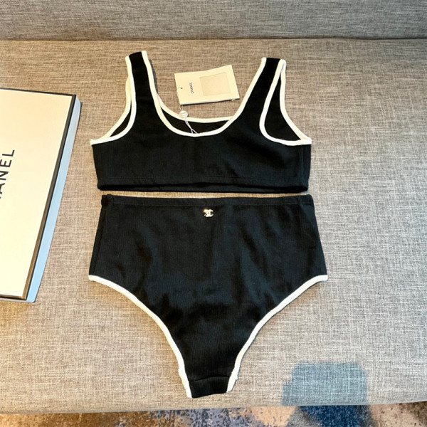 Chanel, Women's Bikini, Black