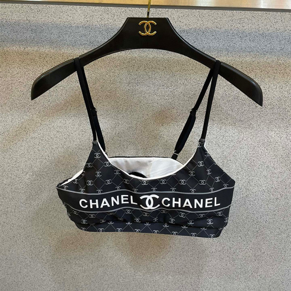 Chanel, Women's Bikini, Black