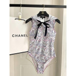 Chanel, Women's Swimsuit, White
