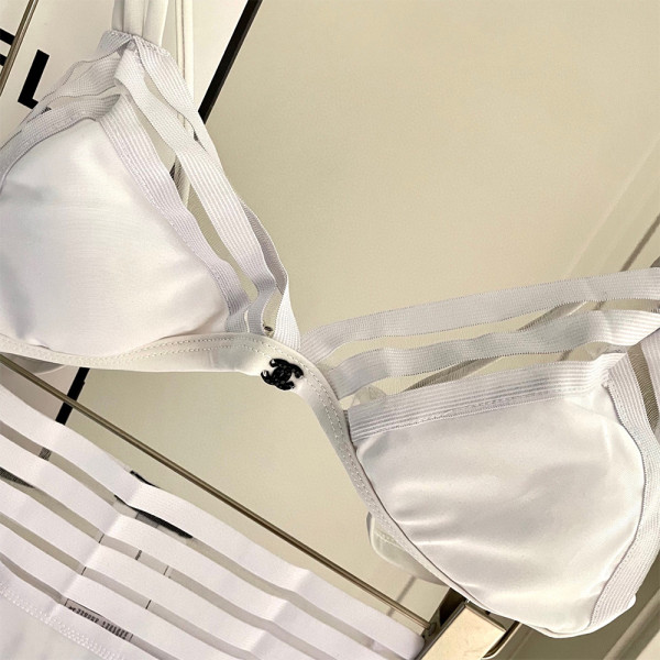 Chanel, Women's Bikini, White