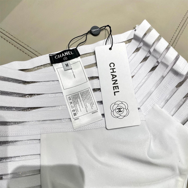 Chanel, Women's Bikini, White