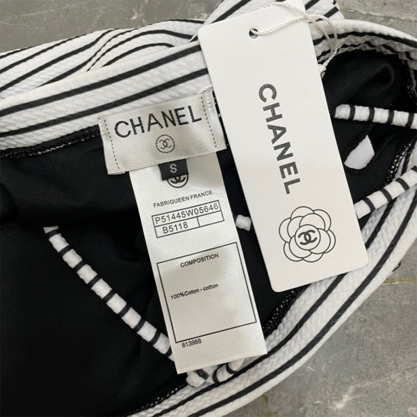 Chanel, Women's Swimsuit, White