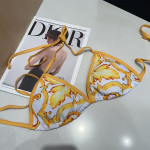 Dolce Gabbana, Women's Bikini, Yellow