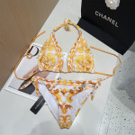 Dolce Gabbana, Women's Bikini, Yellow