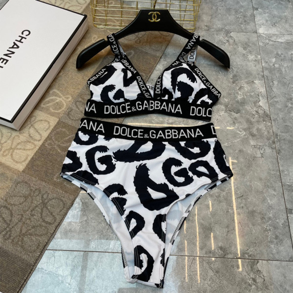 Dolce Gabbana, Women's Bikini, White