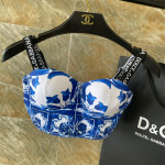 Dolce Gabbana, Women's Bikini, Blue