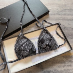 Christian Dior, Women's Bikini, Black
