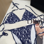 Christian Dior, Women's Bikini, Blue