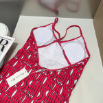 Christian Dior, Women's Swimsuit, Red