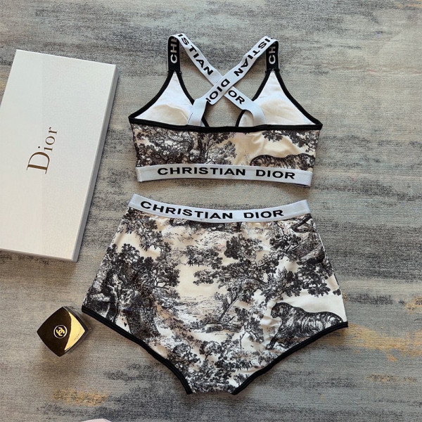 Christian Dior, Women's Bikini, Beige