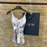 Christian Dior, Women's Swimsuit, White