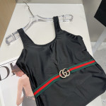 Gucci, Women's Swimsuit, Black