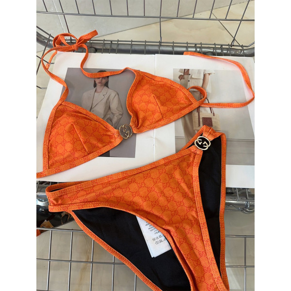 Gucci, Women's Bikini, Orange