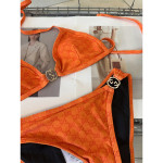 Gucci, Women's Bikini, Orange