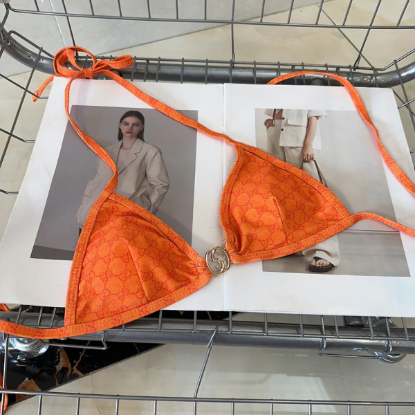 Gucci, Women's Bikini, Orange