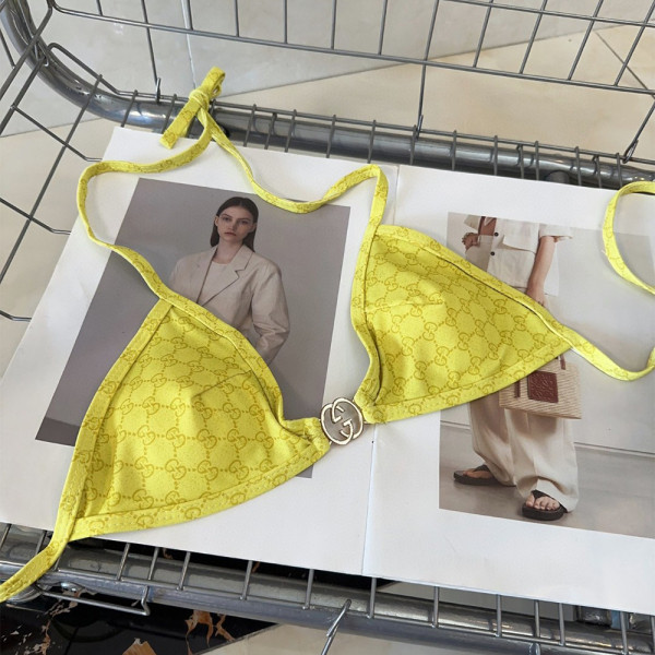 Gucci, Women's Bikini, Yellow