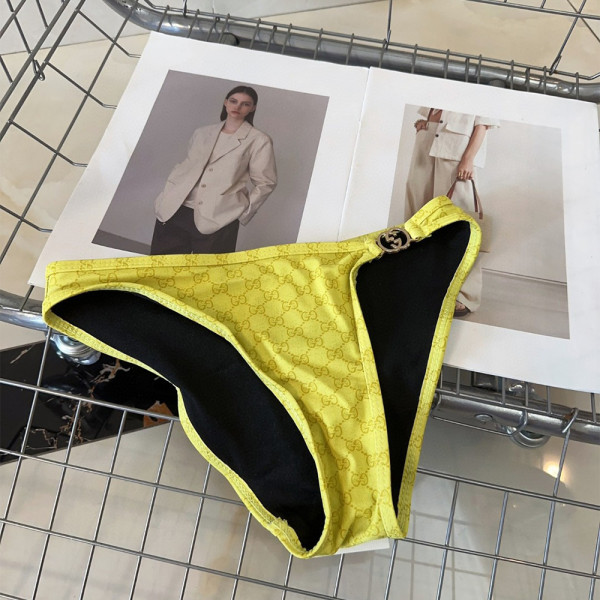 Gucci, Women's Bikini, Yellow
