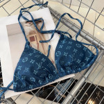 Louis Vuitton, Women's Bikini, Blue