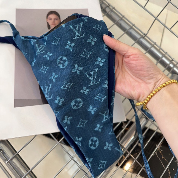 Louis Vuitton, Women's Bikini, Blue