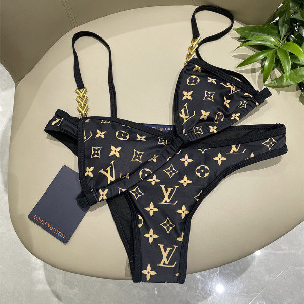 Louis Vuitton, Women's Bikini, Black