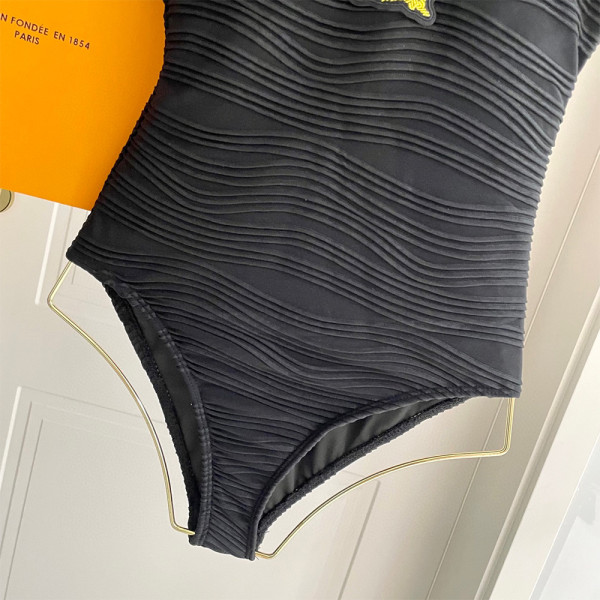 Louis Vuitton, Women's Swimsuit, Black