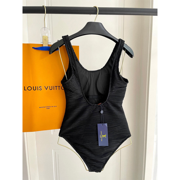 Louis Vuitton, Women's Swimsuit, Black