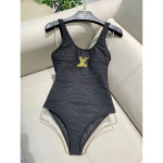 Louis Vuitton, Women's Swimsuit, Black