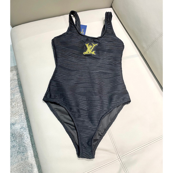 Louis Vuitton, Women's Swimsuit, Black