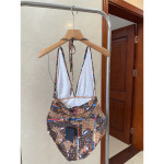 Louis Vuitton, Women's Swimsuit, Brown