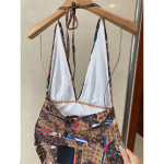 Louis Vuitton, Women's Swimsuit, Brown