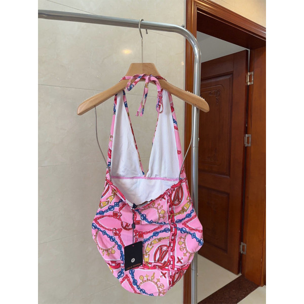 Louis Vuitton, Women's Swimsuit, Pink