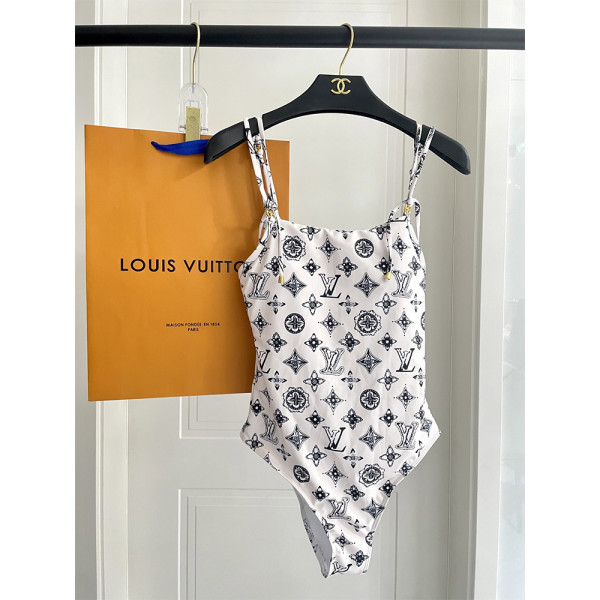 Louis Vuitton, Women's Swimsuit, White