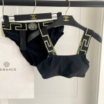 Versace, Women's Bikini, Black