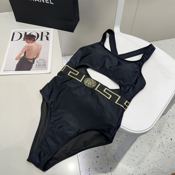 Versace, Women's Swimsuit, Black