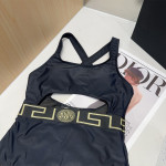 Versace, Women's Swimsuit, Black