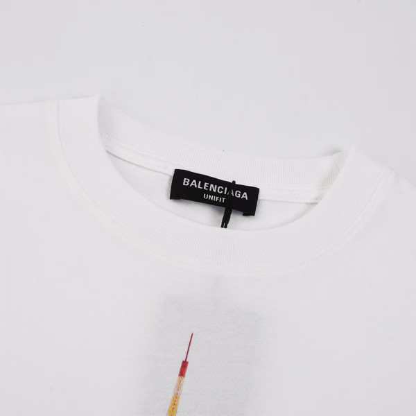 Balenciaga, Men's T-Shirt, White