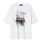Balenciaga, Men's T-Shirt, White