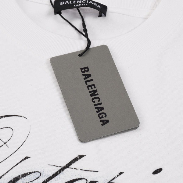 Balenciaga, Men's T-Shirt, White