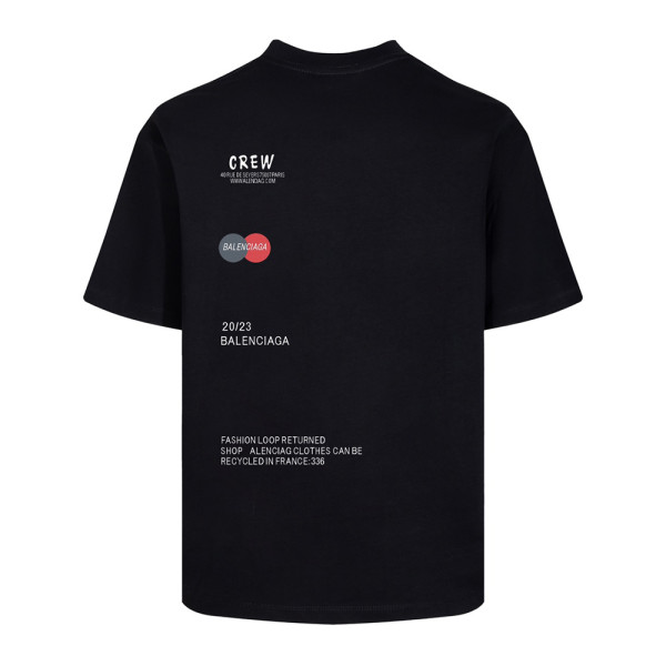 Balenciaga, Men's T-Shirt, Black